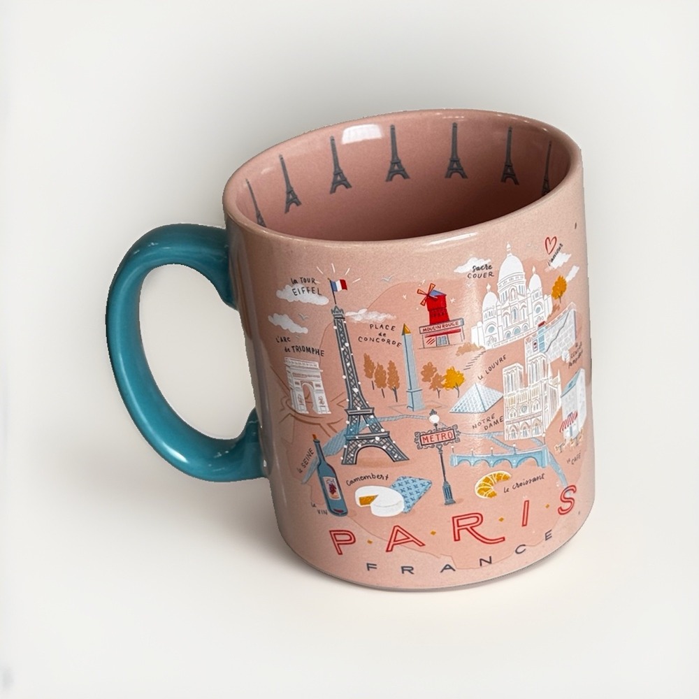 Love Your Mug Paris Themed Mug Large